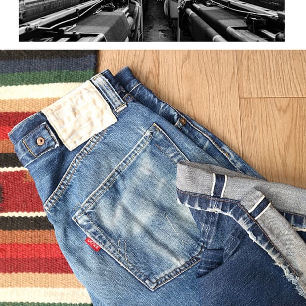  90S 슈가케인 빈티지 셀비지 데님
1930년대 스타일 29
