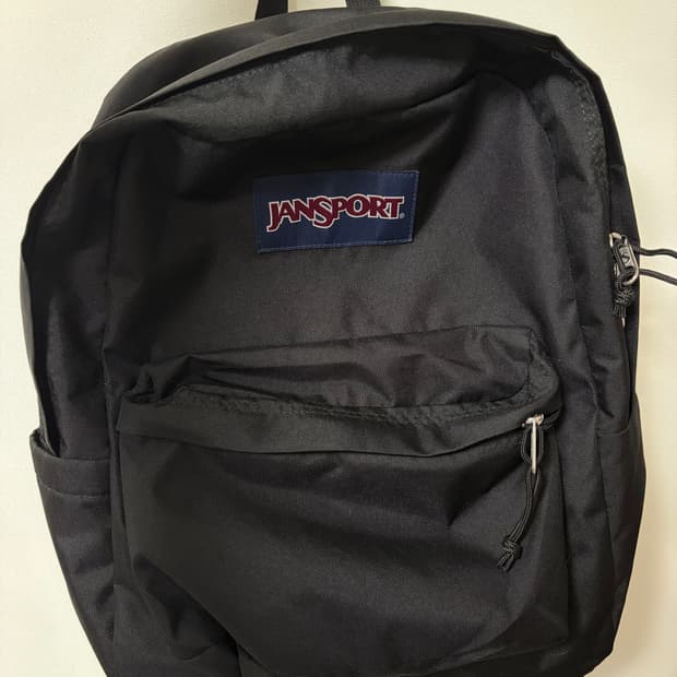 잔스포츠 기본 백팩 블랙