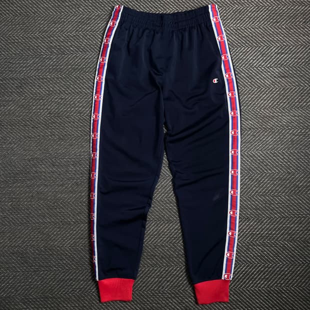 챔피온 일판 사이드 스펠아웃 네이비 트랙 팬츠o 4770