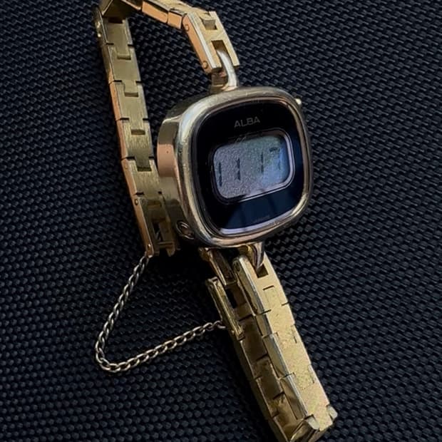 80년대 빈티지 세이코 디지털 시계 vintage seiko alba