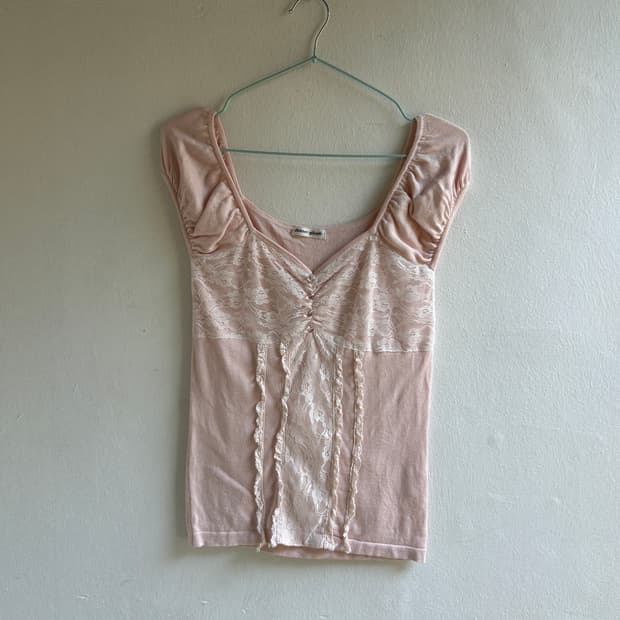 baby pink top 