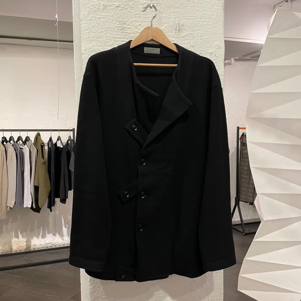 요지야마모토 뿌르옴므 19aw 스트랩 코트