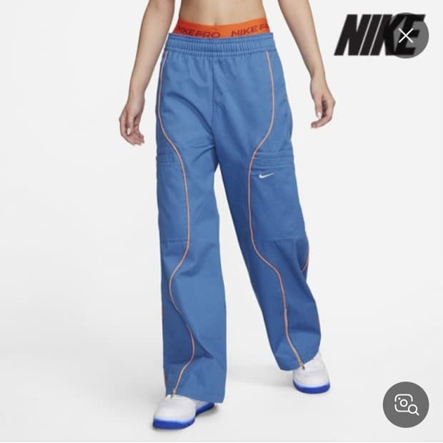 새상품) 나이키 우먼스 하이웨이스트 우븐 팬츠 S