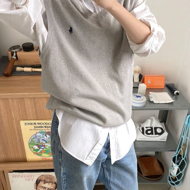 폴로 랄프로렌 니트 베스트 (Man XL) AB0803