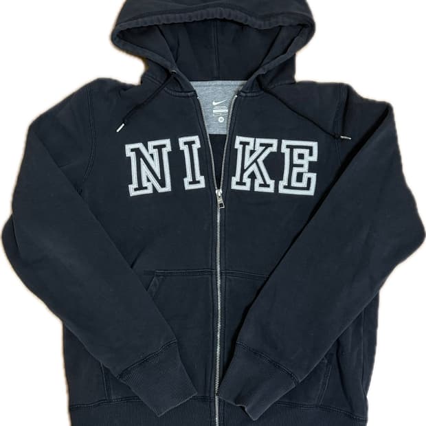 나이키 00s 빅로고 후드집업 
