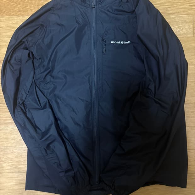 몽벨 바람막이 자켓 블랙