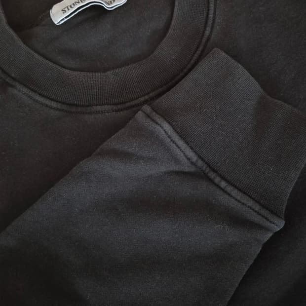 스톤아일랜드 블랙 맨투맨 XL