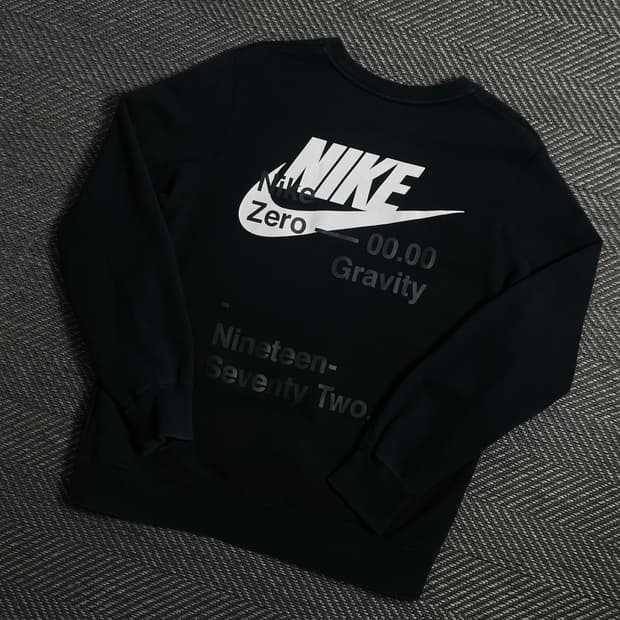 나이키 제로 그래비티 빅로고 크루 맨투맨y 4198