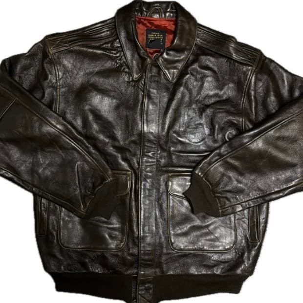 아비렉스 70s USA A-2 리얼레더 자켓 (CS311)