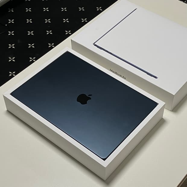 2025 맥북 에어 15 M4 미드나이트 풀박스