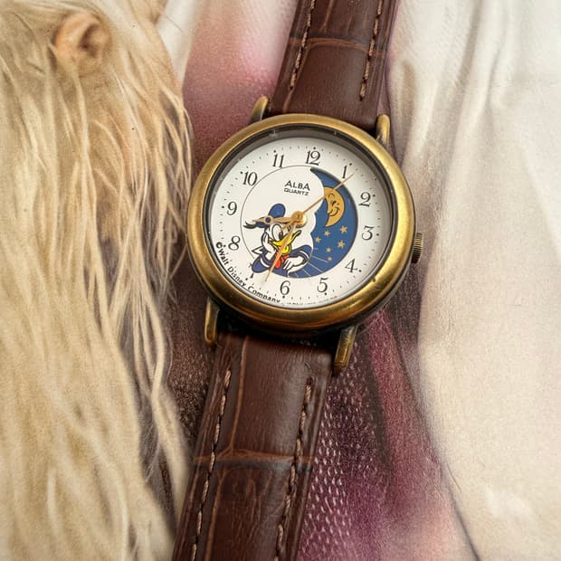 Seiko alba_1991s Mickey vintage watch