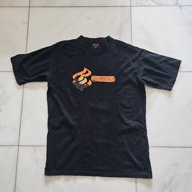 로카웨어 Rocawear 빈티지 반팔 티셔츠 XL / 20년 이상 힙합 
