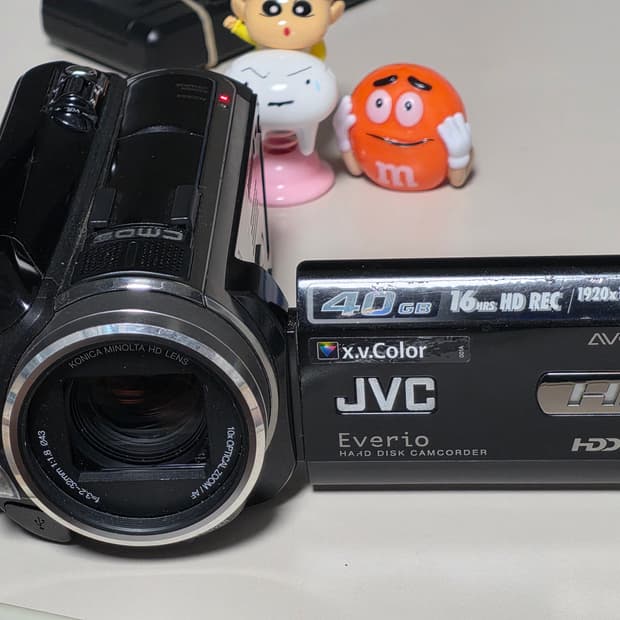 JVC 에버리오 GZ-HD10KR 빈티지 디지털캠코더