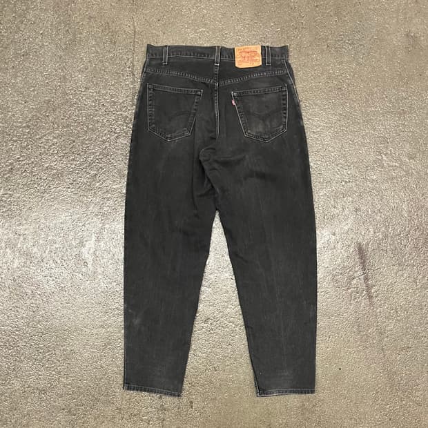 00s Levis560 블랙진 (34“)