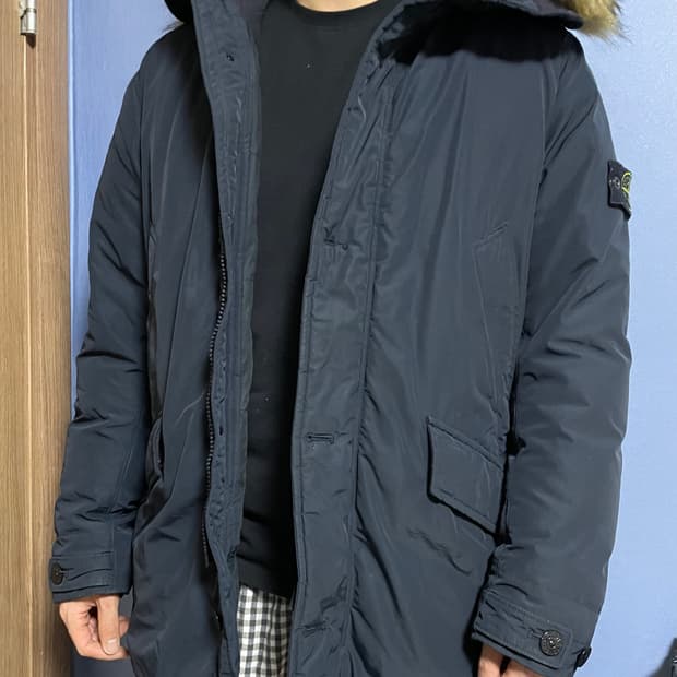 스톤아일랜드 마이크로 랩스 다운 Xl