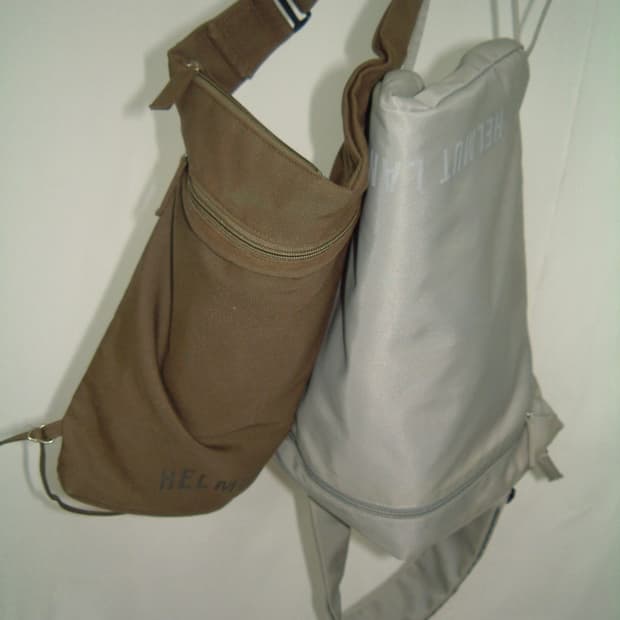 Helmut lang 99ss asymmetrical waist pack