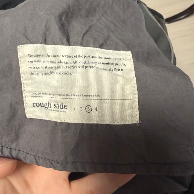 러프사이드 치노팬츠 차콜 3사이즈