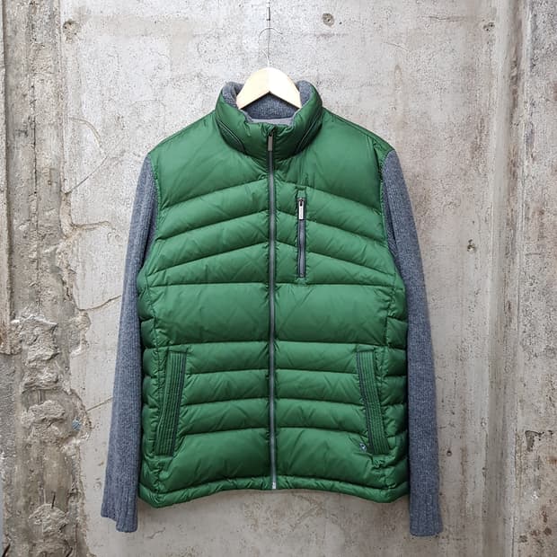 아놀드파머 그린 다운 패딩 남성 점퍼  XL사이즈