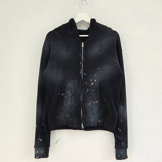 빈티지 와플집업