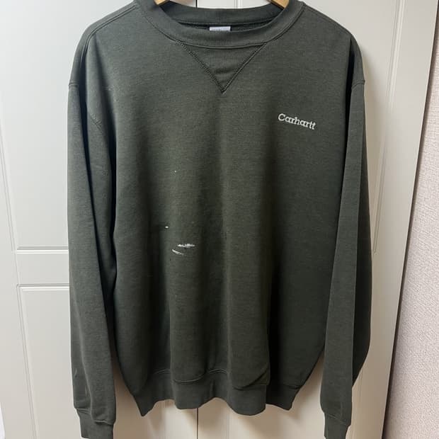 [M] 90s 빈티지 칼하트 크루넥 그린