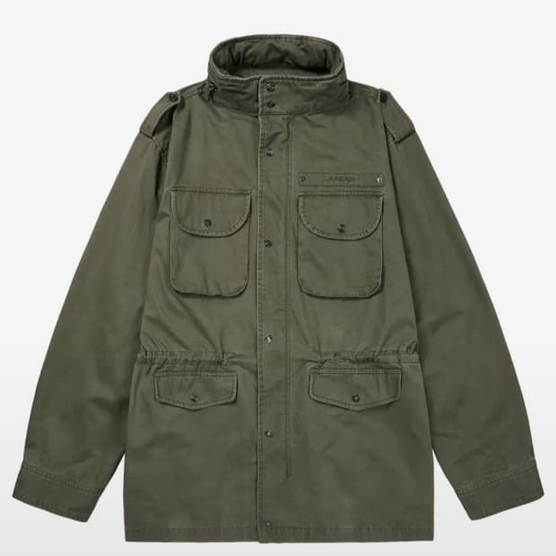 Washed Field Jacket (Khaki) 2 size 아캄 야상