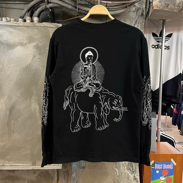 파인콘랩 회기쭉티 롱슬리브리스 블랙 M #csz2385 