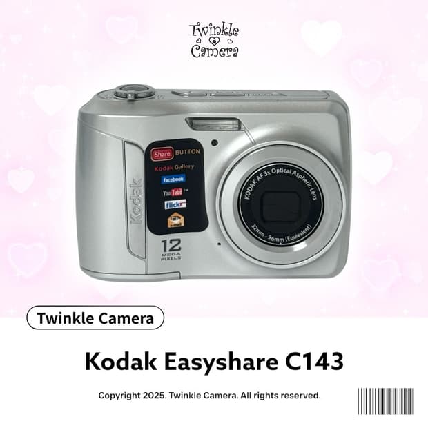 (키키디카⚡️) Kodak Easyshare 코닥 이지쉐어 C143