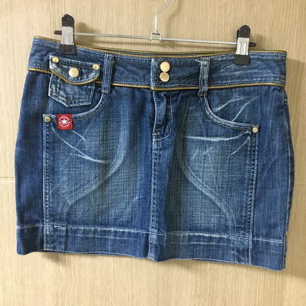 Convers vintage denim skirts