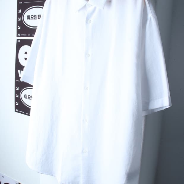 (XL-2XL) 무신사 스탠다드 반팔 카라 티셔츠 셔츠 남방-H32130