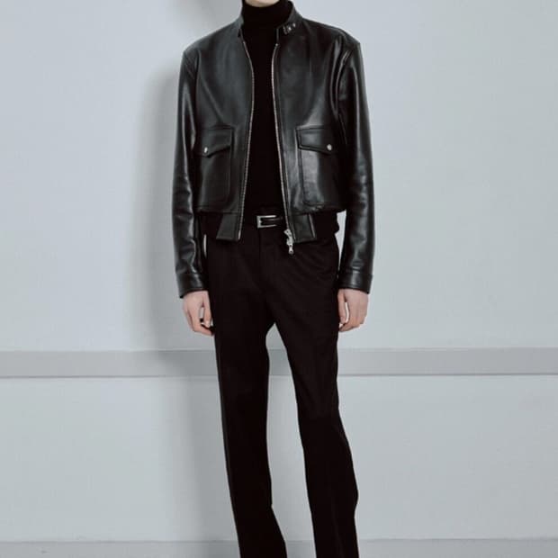 (XL) 24fw 세비지 A2 레더 자켓