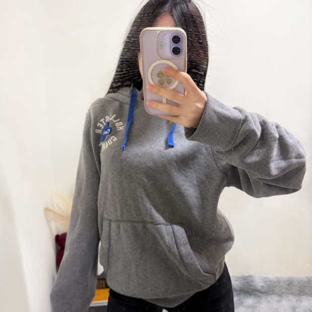 홀리스터 y2k 코튼 혼방 후드티(xl)