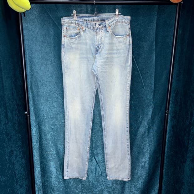 (34) 리바이스 511 연청 데님 팬츠
