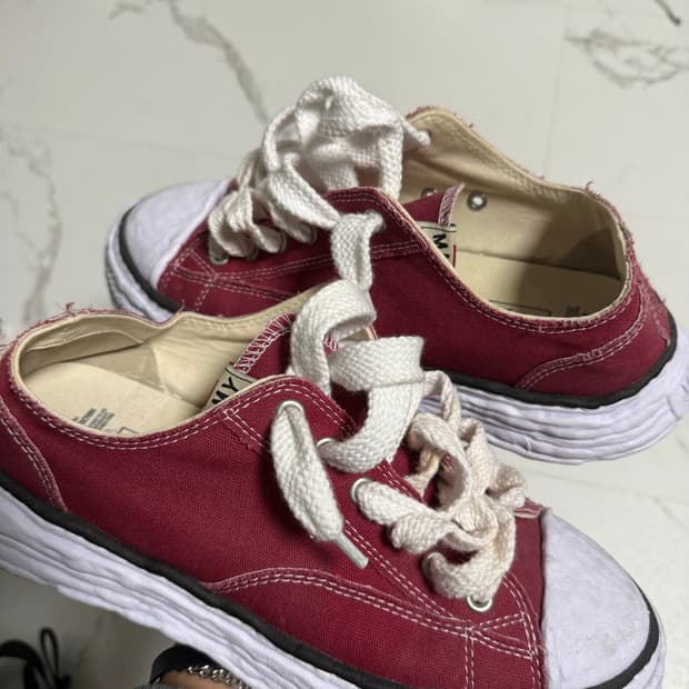 미하라 야스히로 피터슨 23 OG Sole Canvas low 