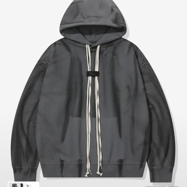 오프스핀 다크쉐도우 워시 미스핏 후디