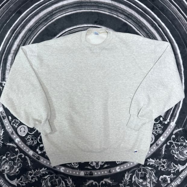 (XL) 90s 빈티지 러셀 애슬레틱 아이보리 맨투맨