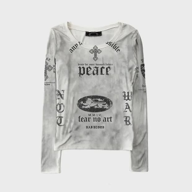 (s) 배드블러드 피스낫워 티셔츠