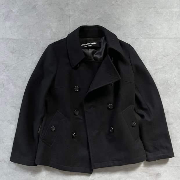 Junya Watanabe 준야와타나베 블랙 울 피코트