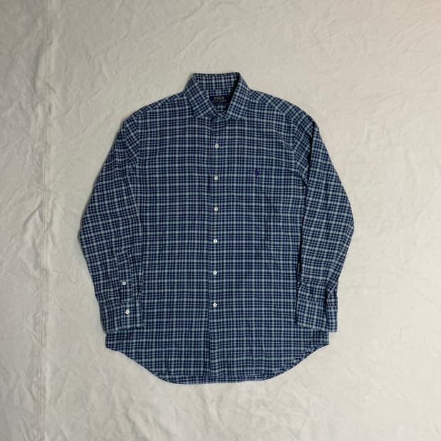 폴로 체크 셔츠 