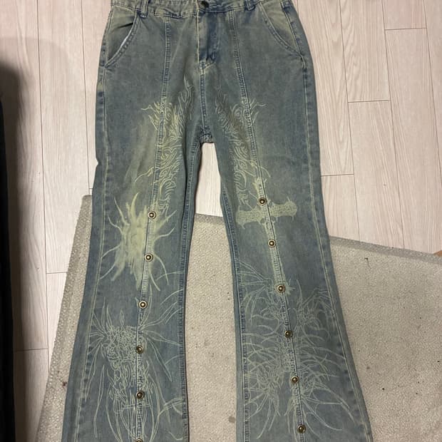 Vintage denim pants