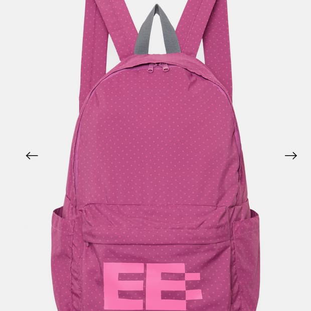 엔조블루스 도트 베이직 백팩 (Pink)