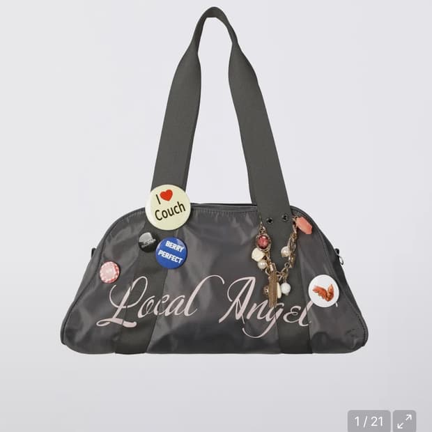 (새상품) 스컬프터 숄더백 Local Angel Gym Bag Gray