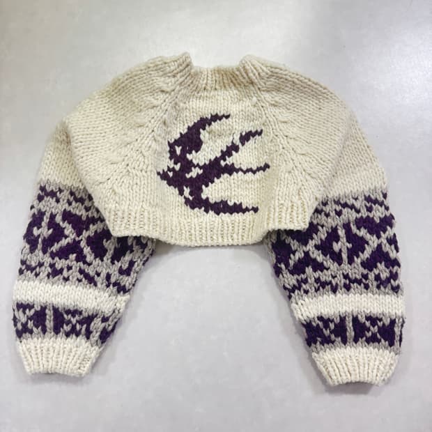 로도리리온 니트 탑 에크루 구매