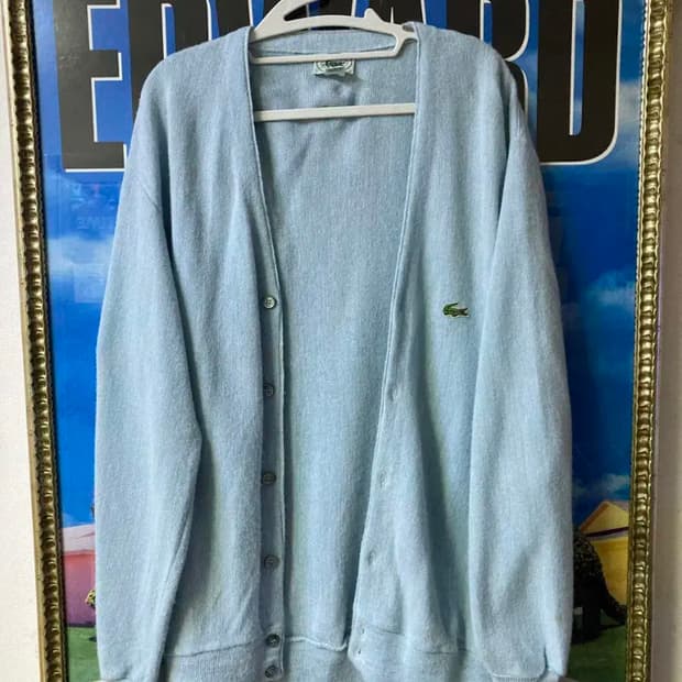 빈티지 라코스테 가디건 90s 