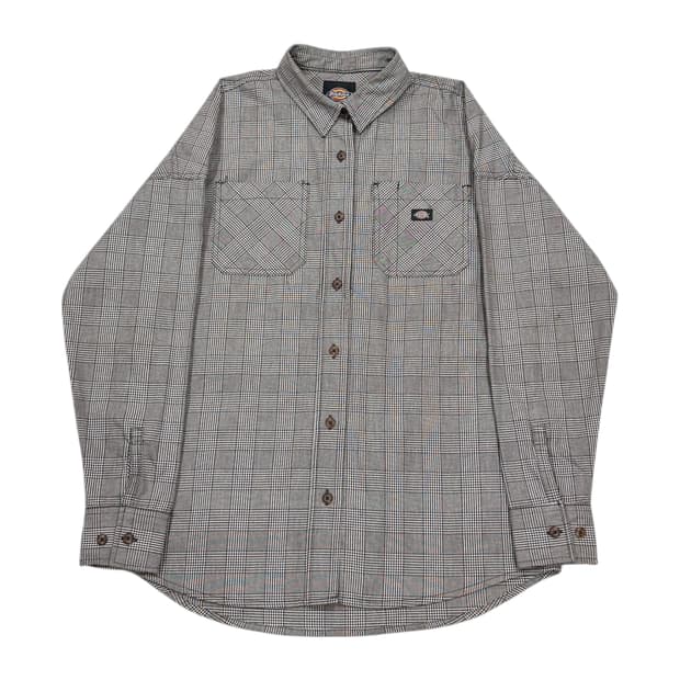 디키즈 체크 패턴 셔츠 남방 S