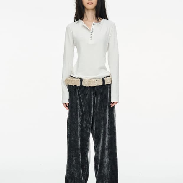 세릭 바지 CORDUROY STRING PANTS 새상품 판매