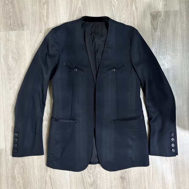 솔로이스트 18ss 카라리스 웨스턴 블레이저자켓