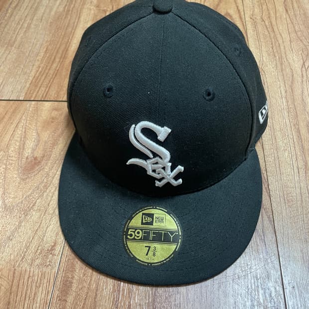 MLB 어센틱 시카고 화이트삭스 피티드캡 게임 블랙