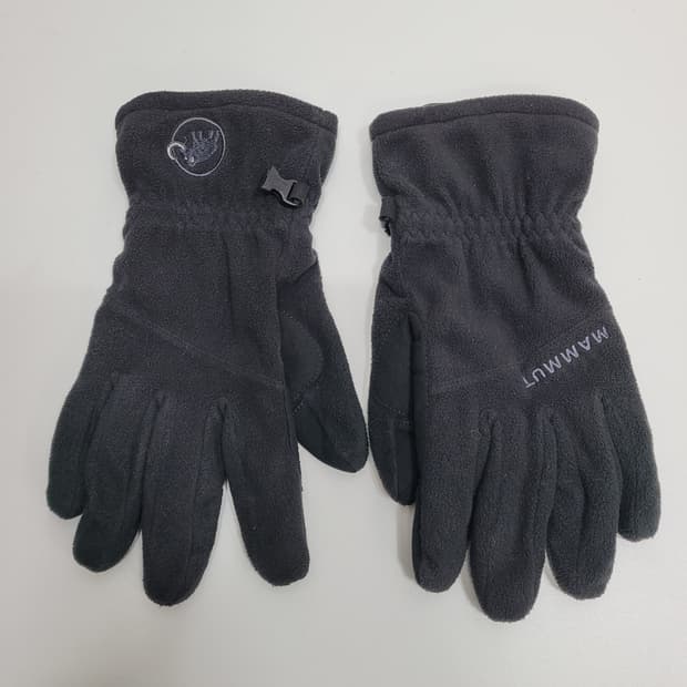 마무트 플리스 방한 장갑 등산 장갑 / 남 M 블랙