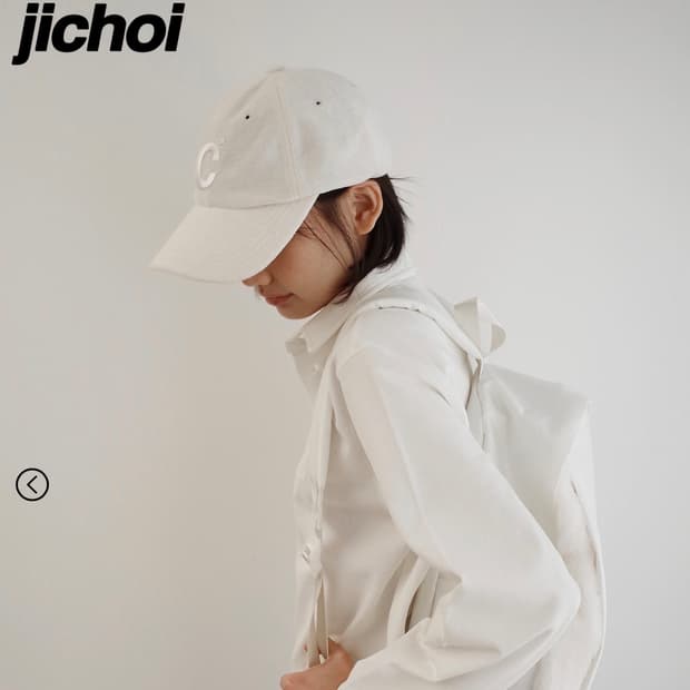 지초이 컴포트 캡모자 JX C-STAR CAP (IVORY)