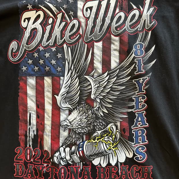 Daytona beach bikeweek 81주년 롱슬리브 - XL